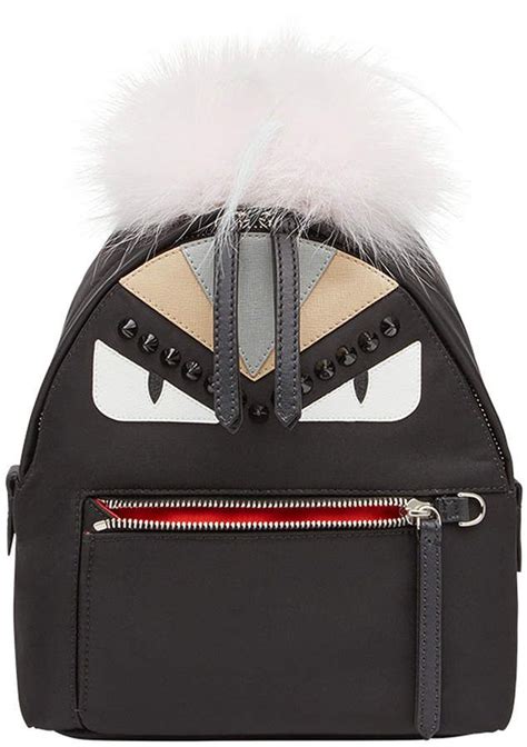 fendi bag bugs mini backpack|Fendi bag bugs monster backpack.